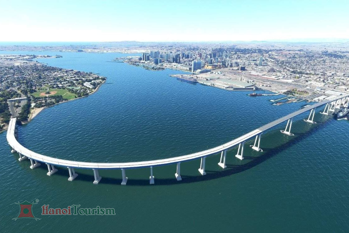 Cây cầu tuyệt đẹp bắc qua vịnh San Diego - Hoa Kỳ